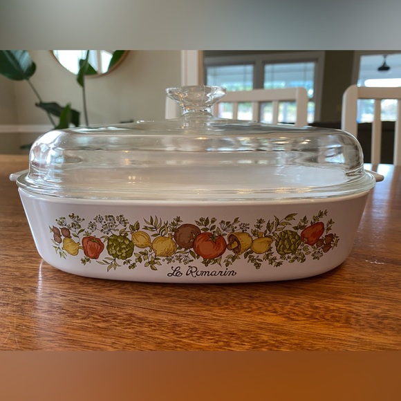 Vintage Spice of Life 10X10 Corning Ware Casserole Dish - Excellent Condition - Picture 1 of 6